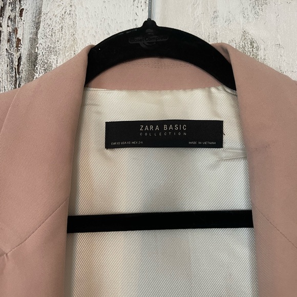 Zara basic blazer in a flattering rose - Picture 3 of 3